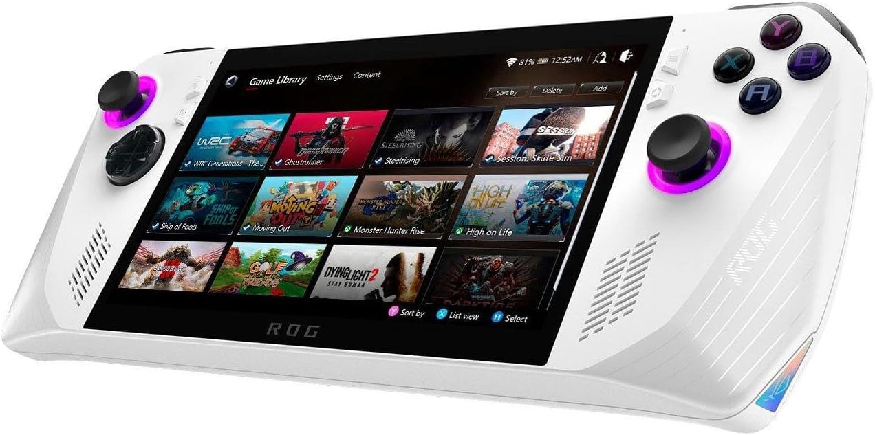 ASUS ROG Ally X 1 TB manufacturer media candidate