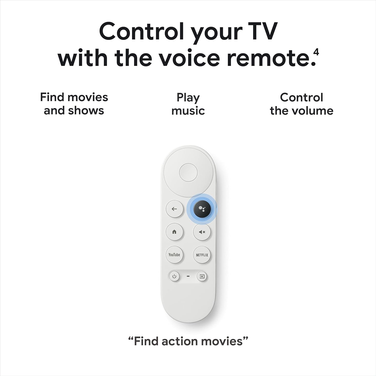 Chromecast with Google TV 4K Streaming Player manufacturer media candidate