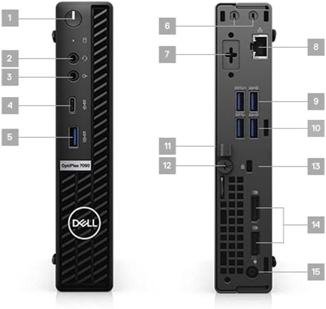 Dell OptiPlex 7090 Micro Desktop manufacturer media candidate