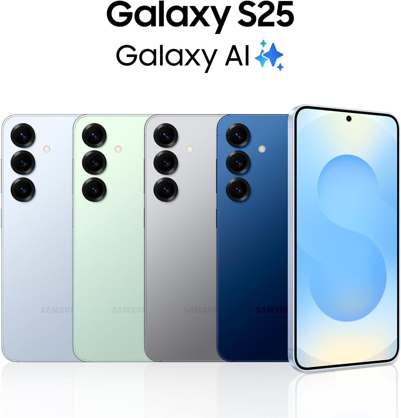 Samsung Galaxy S25 128 GB - Unlocked manufacturer media candidate
