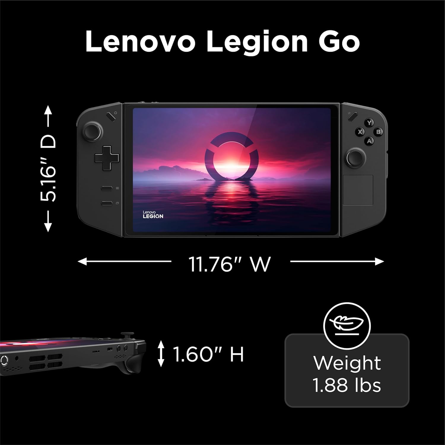 Lenovo Legion Go 512 GB manufacturer media candidate