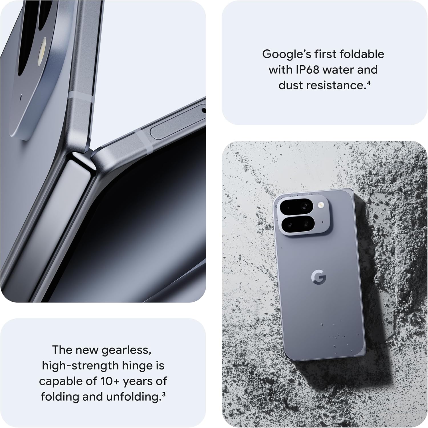 Google Pixel 10 Pro Fold 256 GB - Unlocked manufacturer media candidate