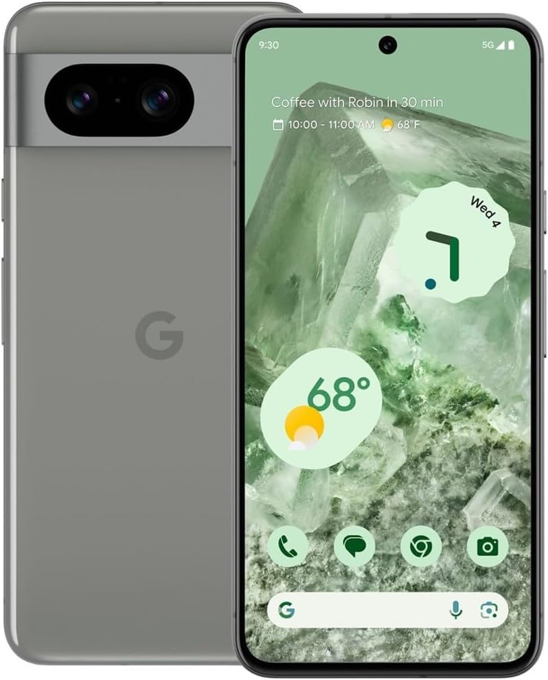 Google Pixel 8 128 GB - Unlocked - Hazel manufacturer media candidate