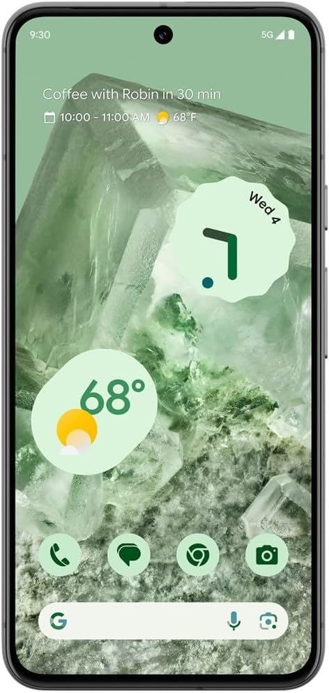 Google Pixel 8 128 GB - Unlocked - Hazel manufacturer media candidate