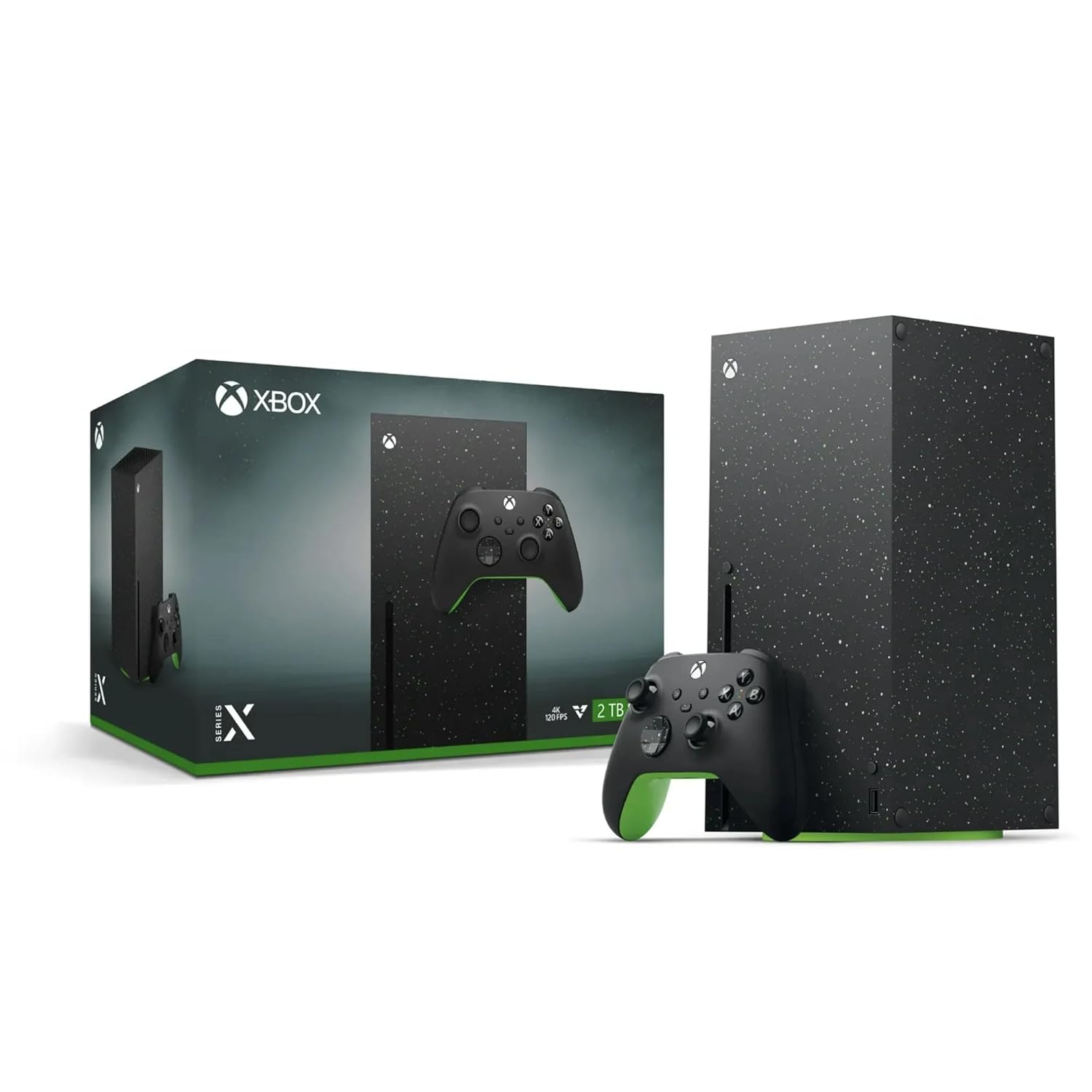 Xbox Series X 2 TB Galaxy Black Console product view 2