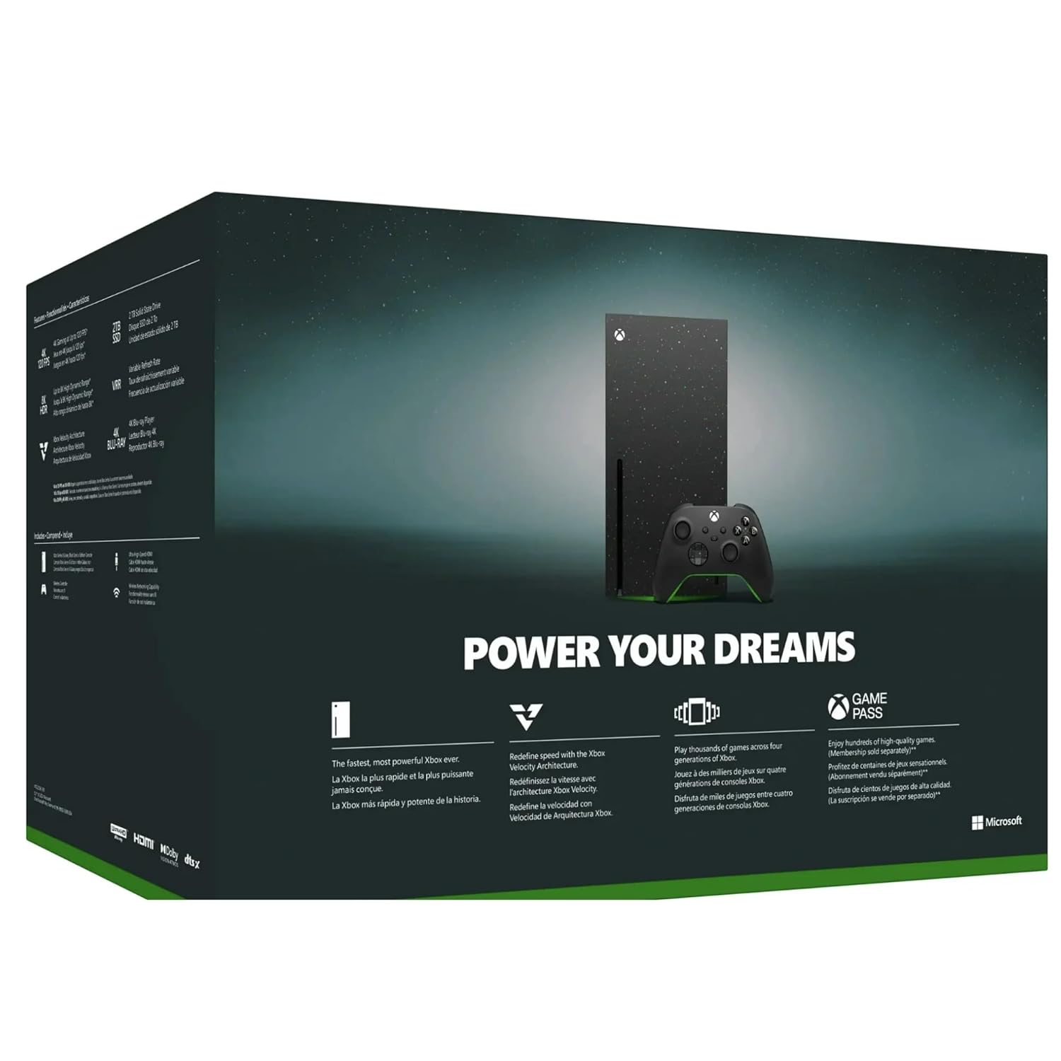 Xbox Series X 2 TB Galaxy Black Console product view 5